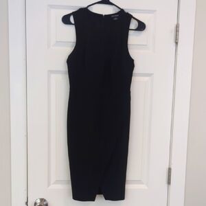 Club Monaco Black Midi Dress